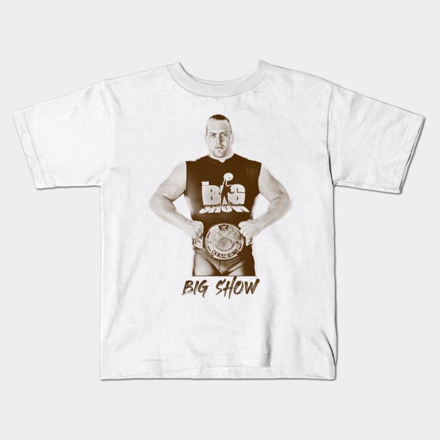 Young Big Show Kids T-Shirt by DarkFeather